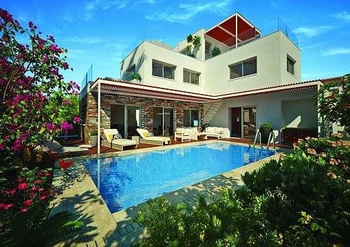 Современный жилой комплекс в 200 метрах от моря, Пафос, Кипр