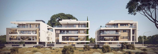 Новая резиденция с террасой на крыше, Закаки, Лимассол, Кипр