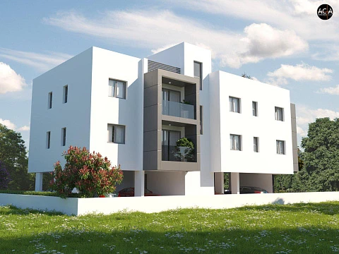 Малоэтажная резиденция с парковкой в 500 метрах от университета, Агландзия, Кипр