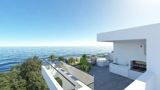 Новая резиденция с панорамным видом в 200 метрах от моря, Ларнака, Кипр