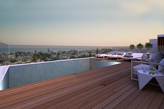 Новая резиденция с бассейном в 800 метрах от пляжа, Пафос, Кипр