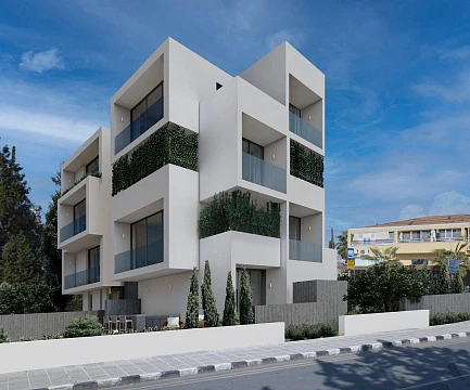 Новая резиденция в 750 метрах от пляжа, в самом центре Като Пафос, Кипр
