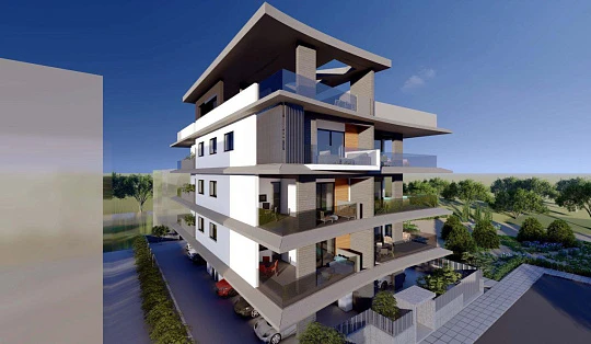 Новая элитная резиденция с парковкой в престижном районе, рядом с центром Лимассола, Кипр