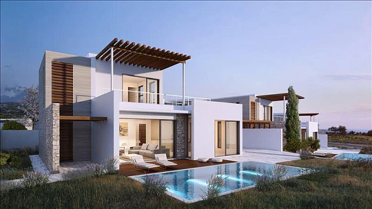 Новый комплекс вилл с садами в престижном районе, Пейя, Кипр